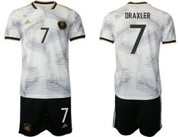 Germany #7 DRAXLER Home 2022 World Cup National Soccer Jersey