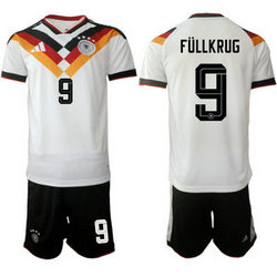 Germany #9 Fullkrug Home 2026 World Cup Soccer jersey