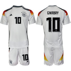 Germany 2024-25 #10 GNABRY Home Soccer Jersey