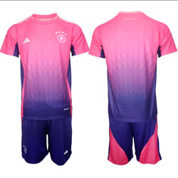 Germany 2024-25 Blank Away Soccer Jersey