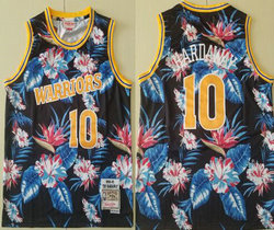 Golden State Warriors #10 Tim Hardaway Throwback fashion Classic Authentic Stitched NBA Jersey
