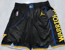 Golden State Warriors Black 2025 NBA Shorts