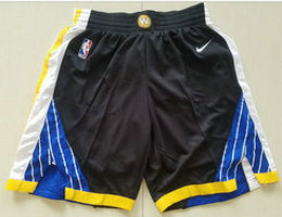 Golden State Warriors Black NBA Shorts