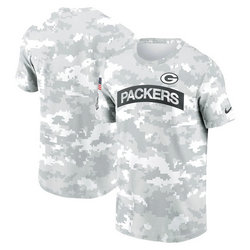 Green Bay Packers 2024 Camo Salute To Service T-shirt