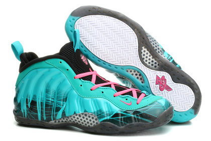 Hardaway Green air foamposite one Authentic basketball shoes 41~46 y