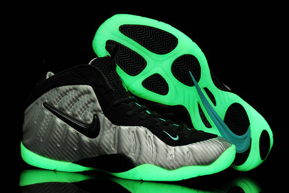 Hardaway Grey air FOAMPSOITE luminous Authentic basketball shoes 41~46 1