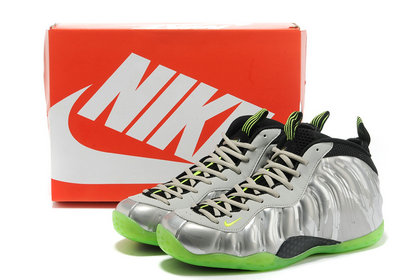 Hardaway Grey air foamposite one Authentic basketball shoes 41~46 y