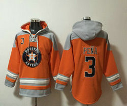 Houston Astros #3 Jeremy Pena Stitched Hoodies