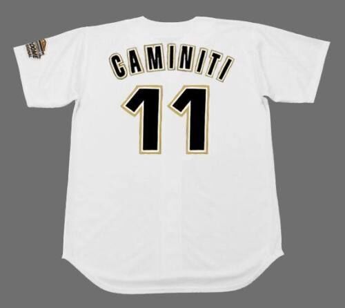 Houston Astros#11 Caminiti White 1997 Turn Back the Clock jersey