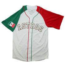 Houston Astros Blank White Mexican Heritage Culture Night Jersey Mexico Authentic Stitched MLB jersey