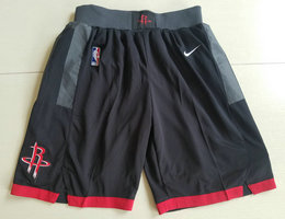 Houston Rockets Black Swingman Shorts