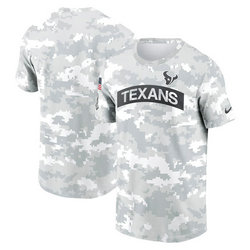 Houston Texans 2024 Camo Salute To Service T-shirt