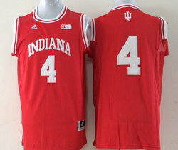 Indiana Hoosiers #4 Vitor Oladipo red Authentic Basketball Stitched NCAA Jersey