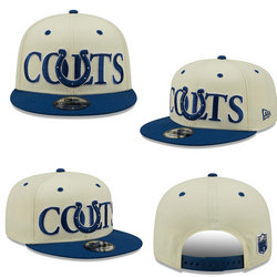 Indianapolis Colts NFL Snapbacks Hats TX 02