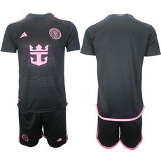 Inter Miami CF 2024-25 Blank Black Away Soccer Jersey