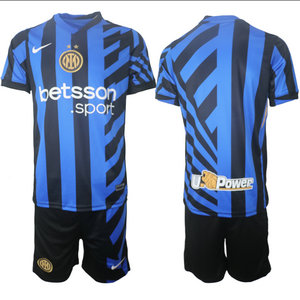 Inter Milan 2024-25 Blank home Soccer Club Jersey