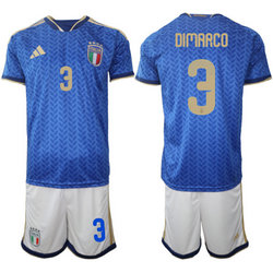 Italy #3 Dimarco Home 2026 World Cup Soccer jersey
