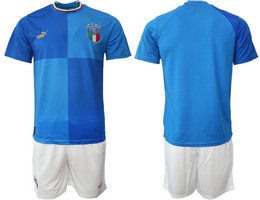 Italy Blank Home 2022 World Cup National Soccer Jersey
