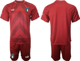 Italy Blank Red 2022 World Cup National Soccer Jersey