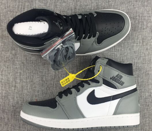 Jordan 1(I) Air Grey White Basketball shoes size 40-47.5