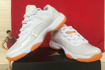 Jordan 11(XI) Low white authentic shoes 41-47
