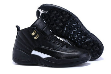 Jordan 12(XII) Black authentic Air shoes 41-47 2