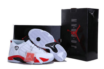 Jordan 14(XIV) Retro White Varsity authentic Air shoes 41-47