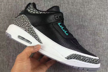 Jordan 3(III) Air Black Basketball shoes size 40-46