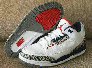 Jordan 3(III) Air White Basketball shoes AAA size 41-47