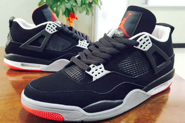 Jordan 4(IV) Air Black Basketball shoes 3 size 40-47