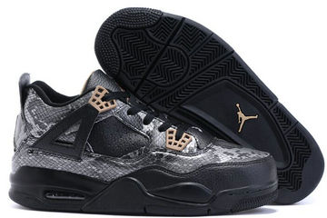 Jordan 4(IV) Air Black Basketball shoes 4 size 41-47