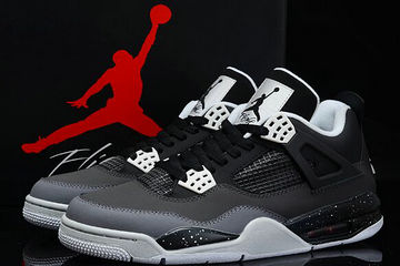 Jordan 4(IV) Air Black Basketball shoes size 41-46
