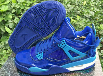 Jordan 4(IV) Air Blue Basketball shoes size 40-47