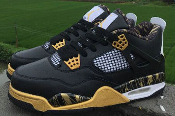 Jordan 4(IV) Air Gold Medal Basketball shoes size AAA 40-47