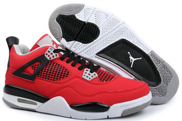 Jordan 4(IV) Air Red Black Basketball shoes 2 size 41-47