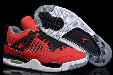 Jordan 4(IV) Air Red Black Basketball shoes 3 size 41-47