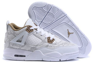 Jordan 4(IV) Air White Basketball shoes 4 size 41-47