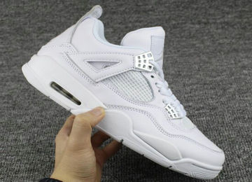 Jordan 4(IV) Air White Basketball shoes BB size 40-46