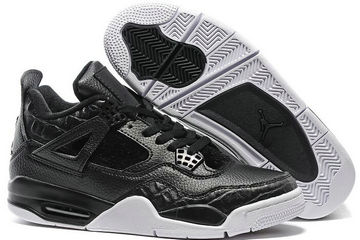 Jordan 4(IV) Air White Black Basketball shoes size 41-47