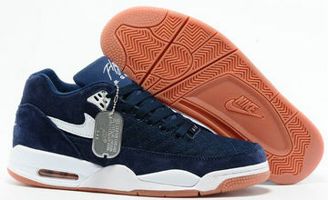 Jordan 4(IV) Flight squad Blue Basketball shoes size 41-47