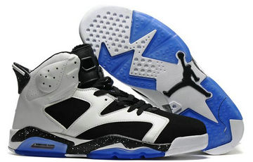 Jordan 6(VI) Air White Black Basketball shoes size 41-47