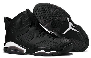 Jordan 6(VI) Air black cat Basketball shoes size 41-47