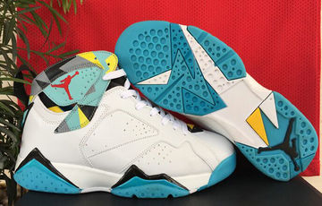 Jordan 7(VII) Air White Blue Basketball shoes size 41-47