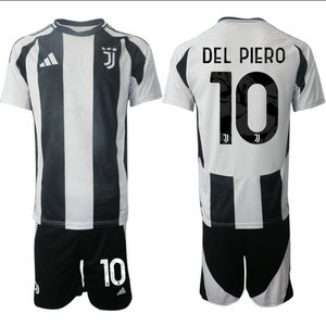 Juventus 2024-25 #10 DEL PIERO home Soccer Club Jerseys
