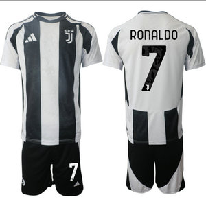 Juventus 2024-25 #7 RONALDO home Soccer Club Jerseys