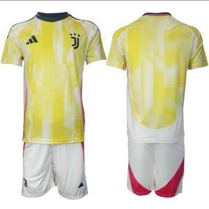 Juventus 2024-25 Blank away Soccer Club Jerseys