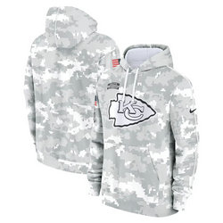 Kansas City Chiefs 2024 Camo Salute To Service Pullove Hoodie