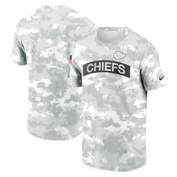 Kansas City Chiefs 2024 Camo Salute To Service T-shirt