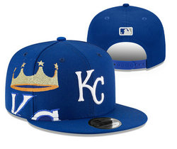 Kansas City Royals MLB Snapbacks Hats YD 1