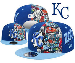 Kansas City Royals MLB Snapbacks Hats YD 3